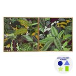 Cuadro Decorativo Hojas 60x3.5x60 Cm Diseños Surtidos - Concepts