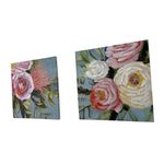 Cuadro Decorativo Rosas de 76x2.8x76 Cm Diseños Surtidos - Concepts