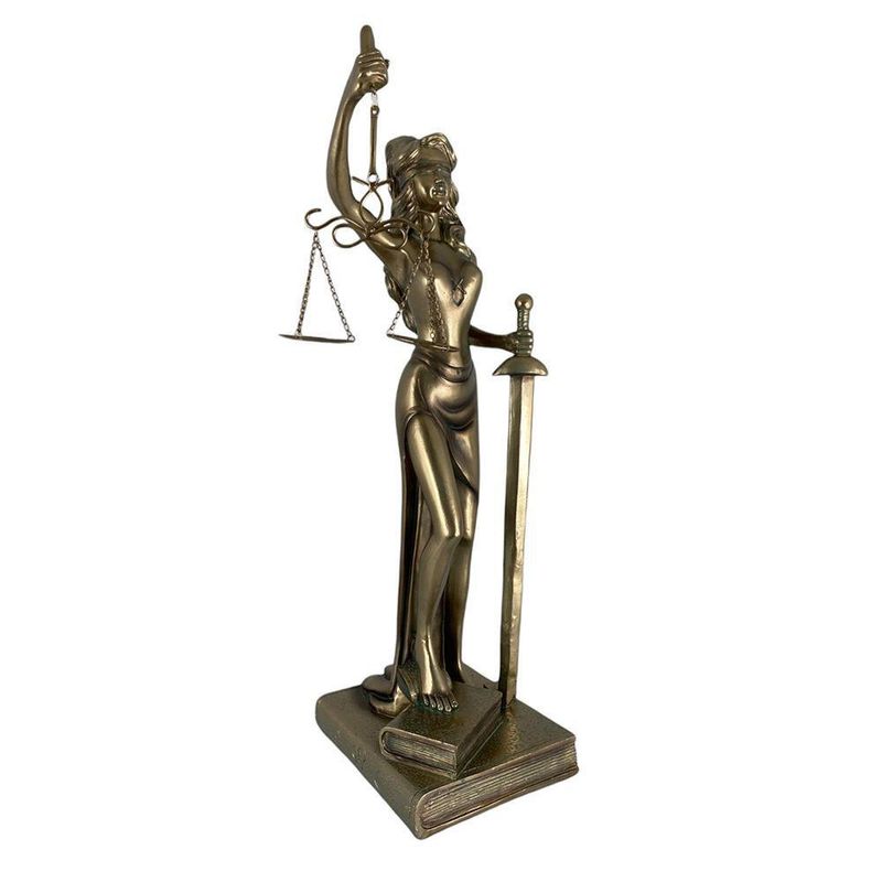 Figura Dama de la Justicia 18x19x55 Cm - Concepts