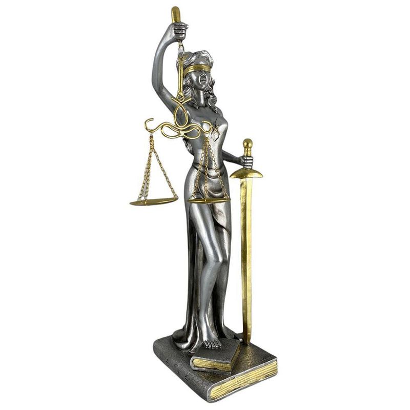 Figura Dama de la Justicia 16x15x44 Cm - Concepts
