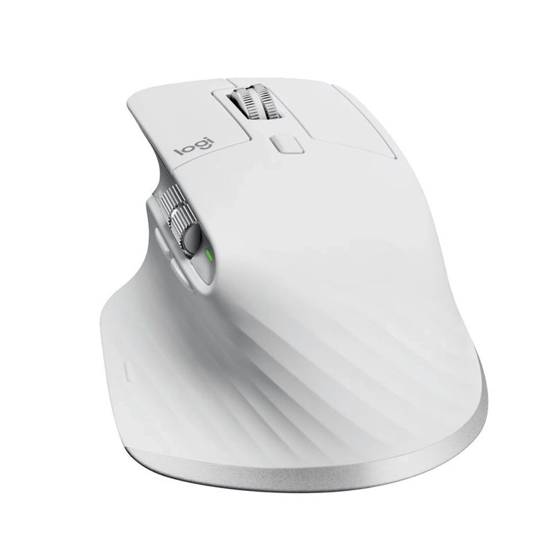 Mouse Inalámbrico Mx Master 3S Ergonómico Gris Pálido - Logitech