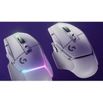 Mouse Inalámbrico Para Gaming G502 X Blanco Y Gris - Logitech