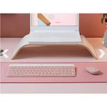 Combo Teclado Y Mouse Inalámbrico Mk470 Rosa - Logitech