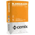 Blanqueado Acabado Fino Blanco 40 Kg - Cemix