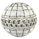Esfera Decorativa Blanca 8.5x8.5x8.5 Cm - Concepts