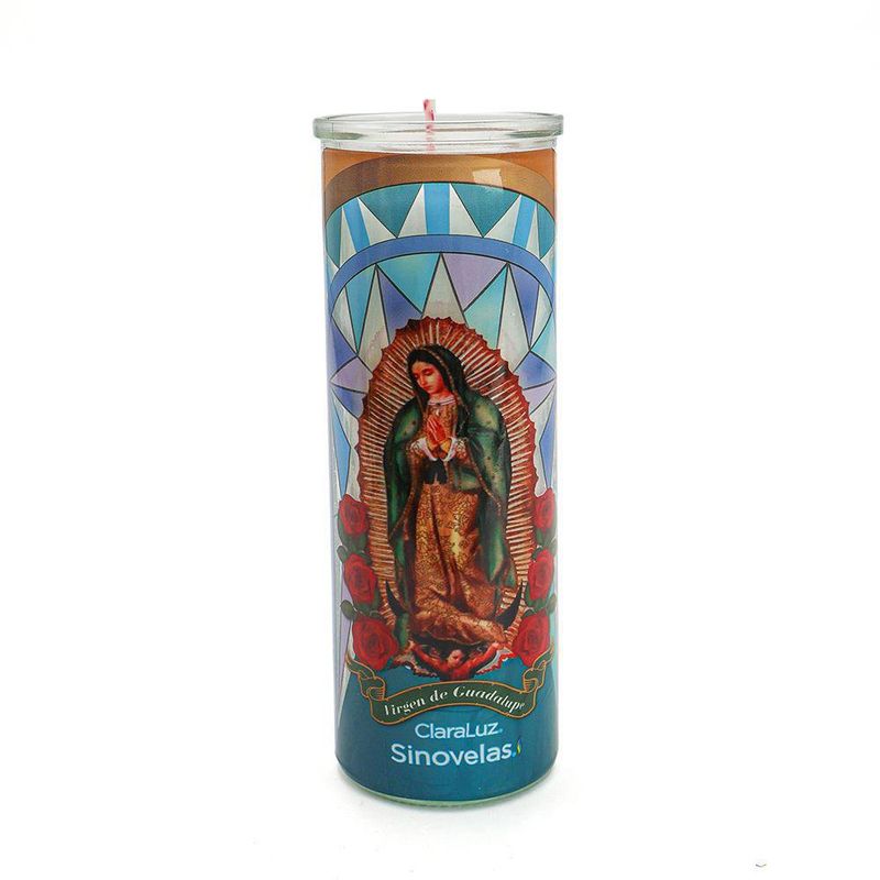 Vela-Virgen-de-Guadalupe-De-17.5-X-6.5-Cm---Sinovelas