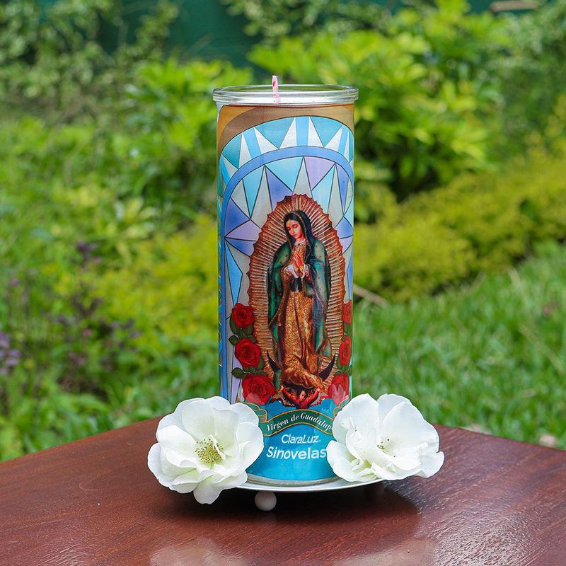 Vela-Virgen-de-Guadalupe-De-17.5-X-6.5-Cm---Sinovelas