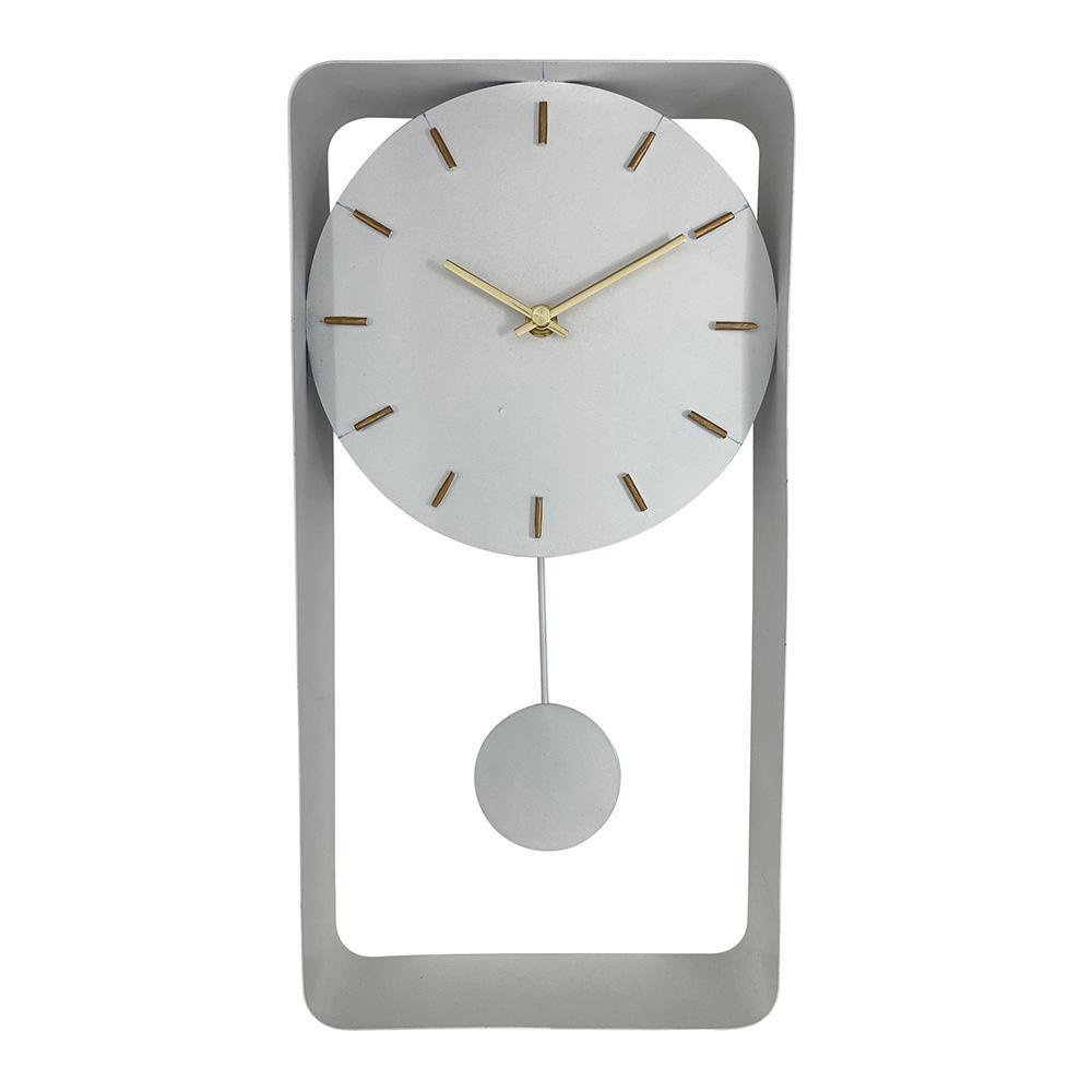 Reloj De Mesa Redondo Con Alarma Blanco - Concepts - Cemaco