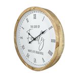 Reloj de Pared The Love Of Family 40x6x40 Cm - Concepts