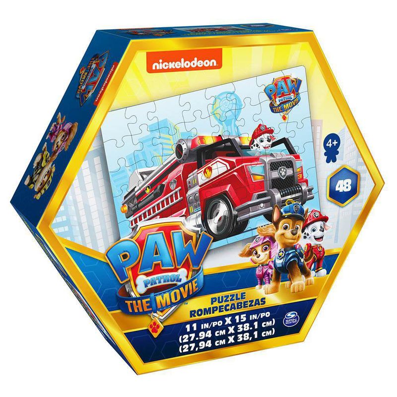 Rompecabezas Paw Patrol The Movie 48 Pzas - Cardinal Kids