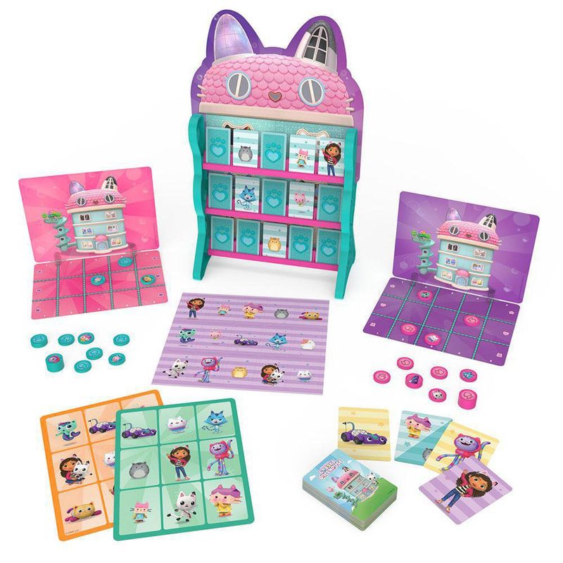 8 Games Under 1 Roof Gabby´s Dollhouse - Cardinal Kids