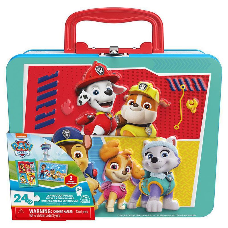 Rompecabezas Lenticular Paw Patrol - Cardinal Kids