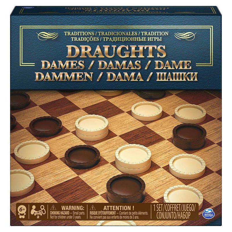 Juego De Damas Tradicional - Cardinal