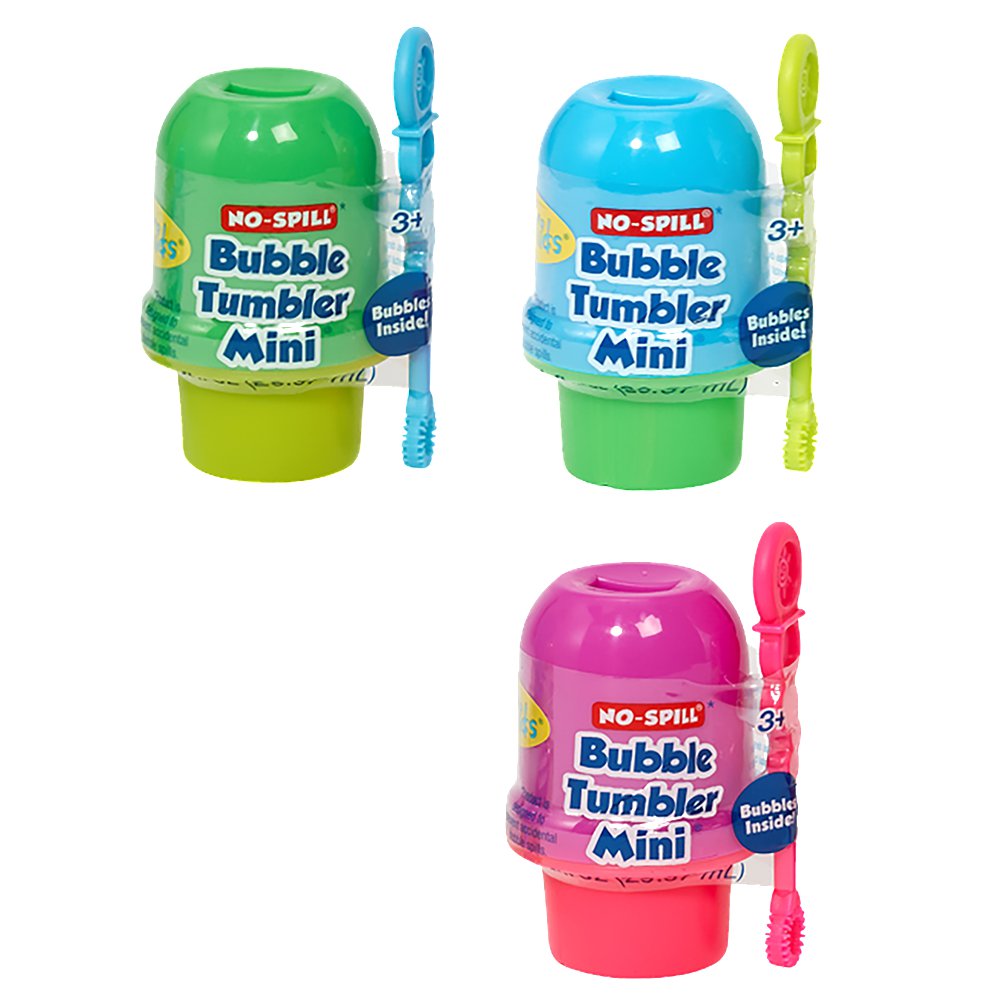 NoSpill Bubble Tumbler Mini 29.57 Ml Diseños Surtidos Cemaco