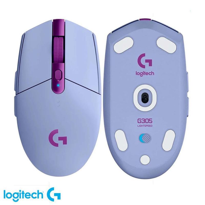 Mouse Inalámbrico Para Juegos Lightspeed Morado - Logitech