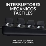 Teclado Mecánico Negro Para Juegos G413 SE - Logitech