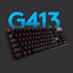 Teclado Mecánico Negro Para Juegos G413 SE - Logitech