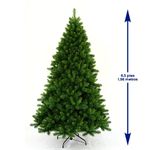 Árbol Alpina 6.5 Pies 973 Tips 2 Tonos de Verde - Scandi