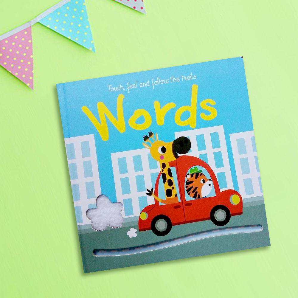 Libro En Inglés Touch Feel And Follow The Trails Words Yoyo Cemaco