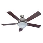 Ventilador Classic Deluxe Niquelado 52 Plg - Hunter Company