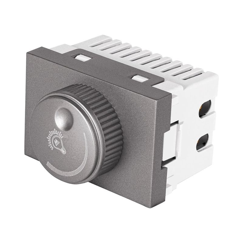 Dimmer Acero Lisboa 1.5 Módulos - Volteck