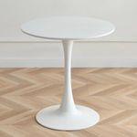 Mesa de Bar Kingston Blanca de 60x60x74 Cm - Zmobili