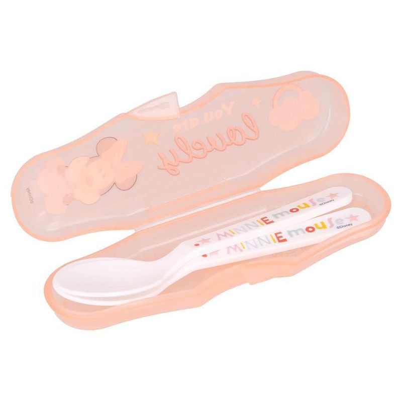 Set De 2 Cucharas Para Viaje Minnie Mouse - Disney