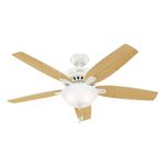 Ventilador Newsome Blanco 52 Plg - Hunter Company