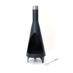 Calentador de Ambiente Metálico Negro 45X125 Cm - Ace