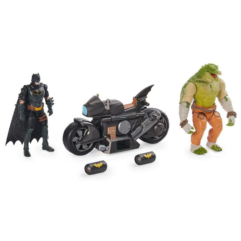 Batimoto y Figura de Acción Batman