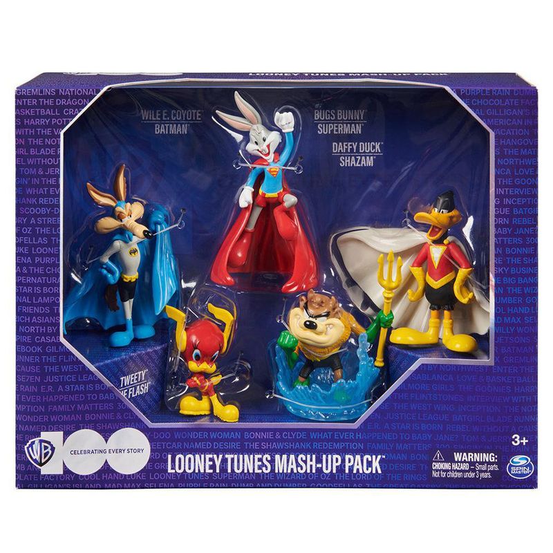 Set De Figuras Warner Brothers 100 Años - Looney Tunes