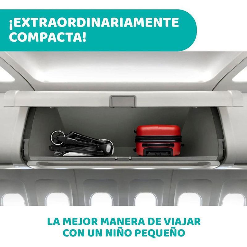 Carruaje Ligero Y Compacto We Negro - Chicco