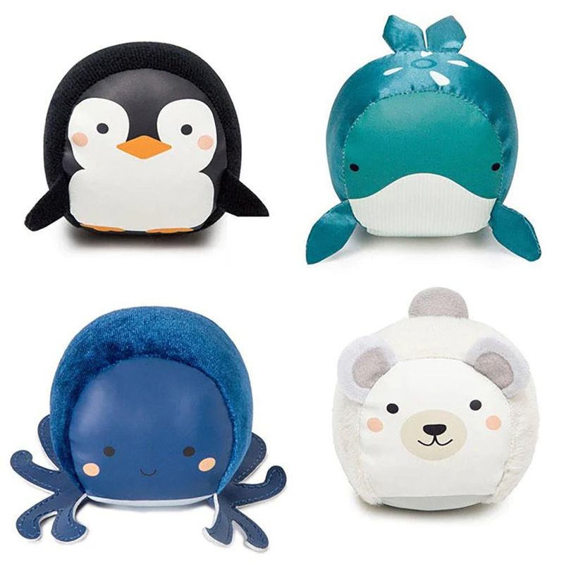 Set De Rolly Poly Balls Océano 4 Pzas - Little Big Friends