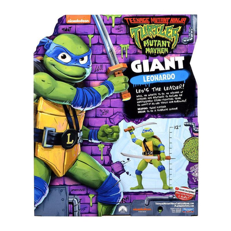 Tortugas Ninja - Figura gigante Leonardo, Tortugas Ninja