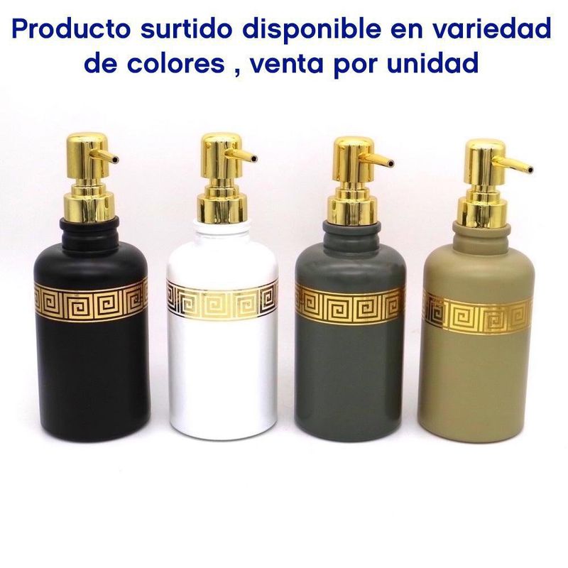 Dispensador De Jabón 400 Ml Colores Surtidos - Viva