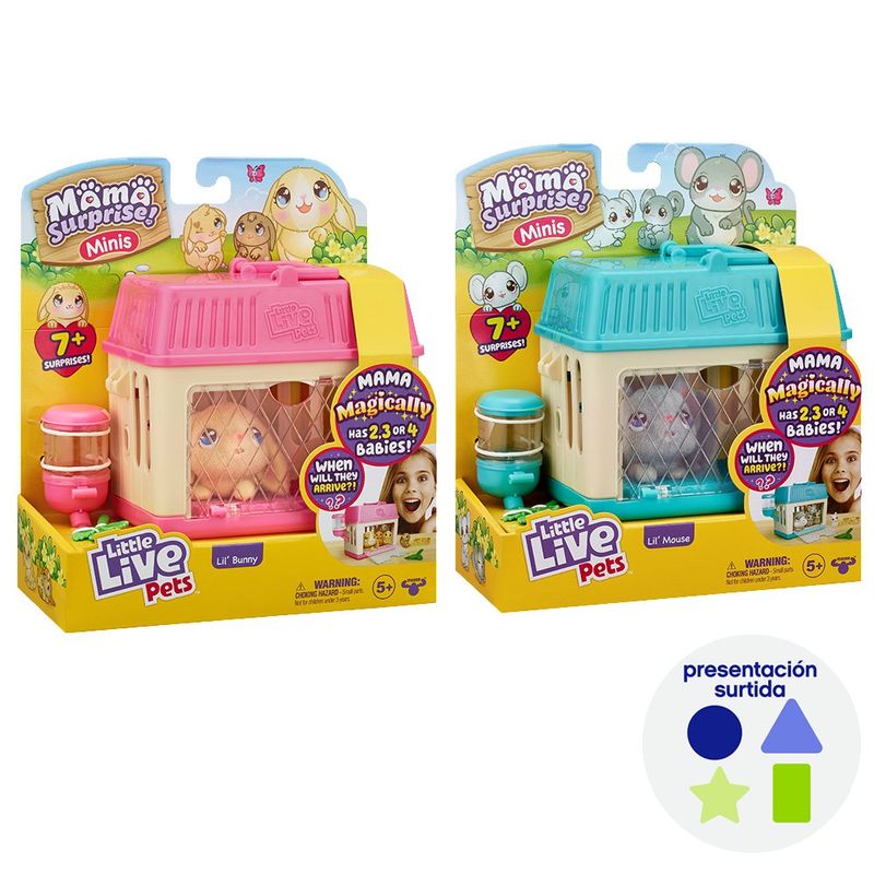  Little Live Pets Lil' Hamster - Juguete interactivo