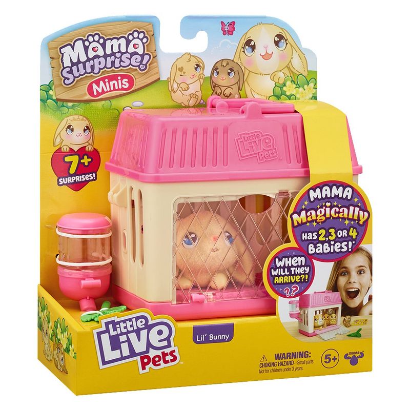 Peluche interactive Little Live Pets Mama Surprise Minis Modèle aléatoire