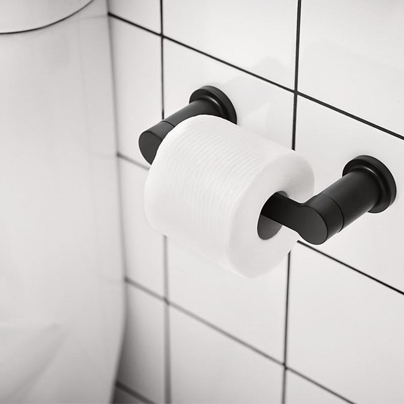 Porta Papel Rinza Negro - Moen