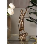 Dama De La Justicia Color Bronce 13x14x36 Cm - Concepts