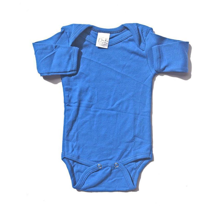 Set De Bodies Manga Larga 0-3M 3 Pzas - Buchis