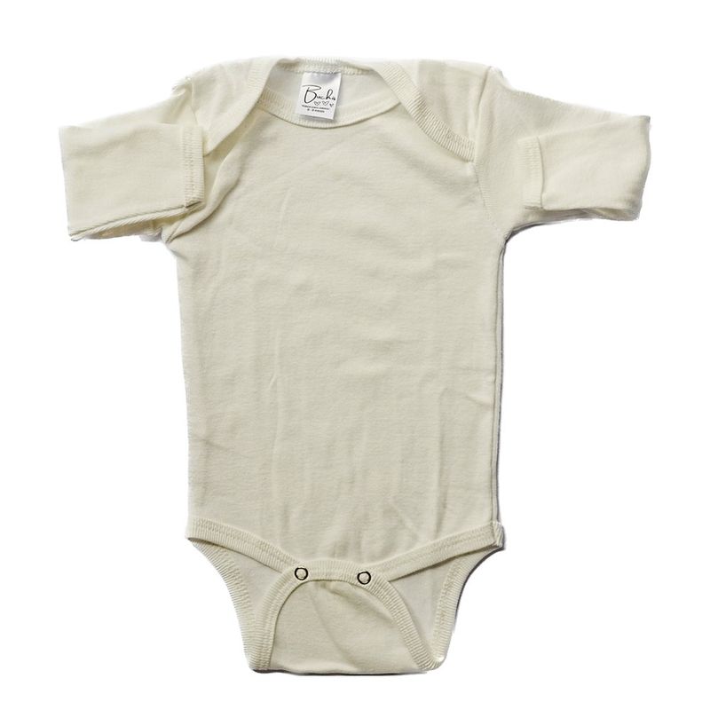 Set De Bodies Manga Larga 0-3M 3 Pzas - Buchis