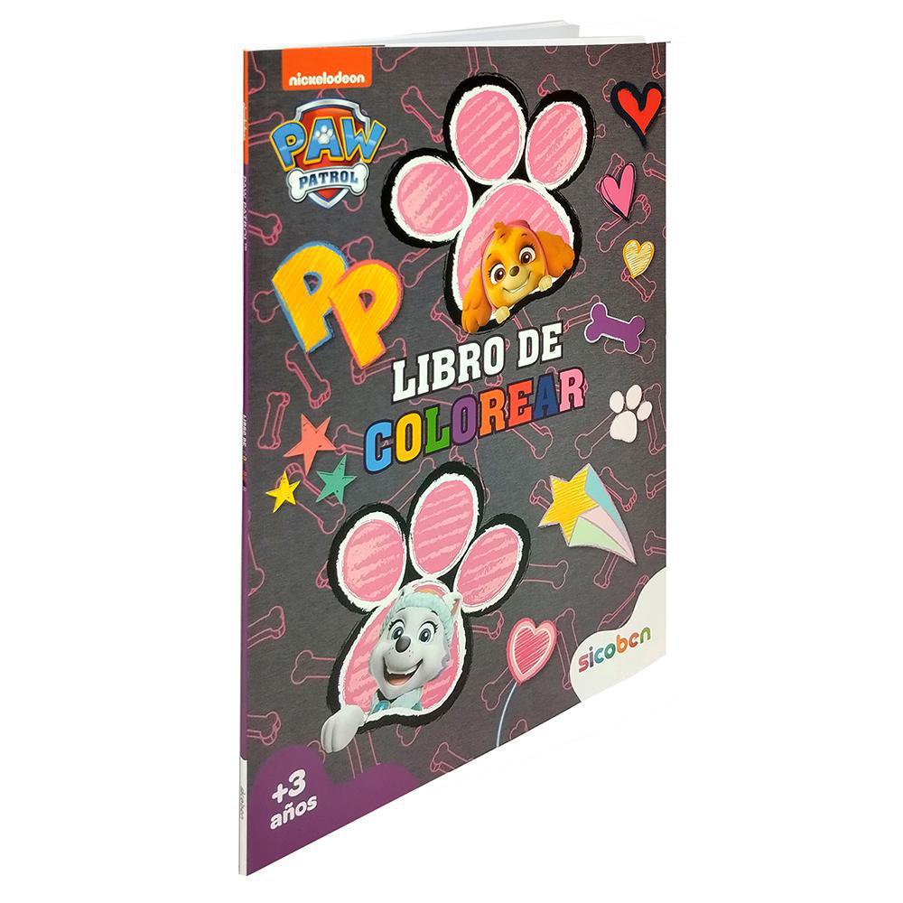 Libro Para Colorear Paw Patrol Niños - Sicoben - Cemaco