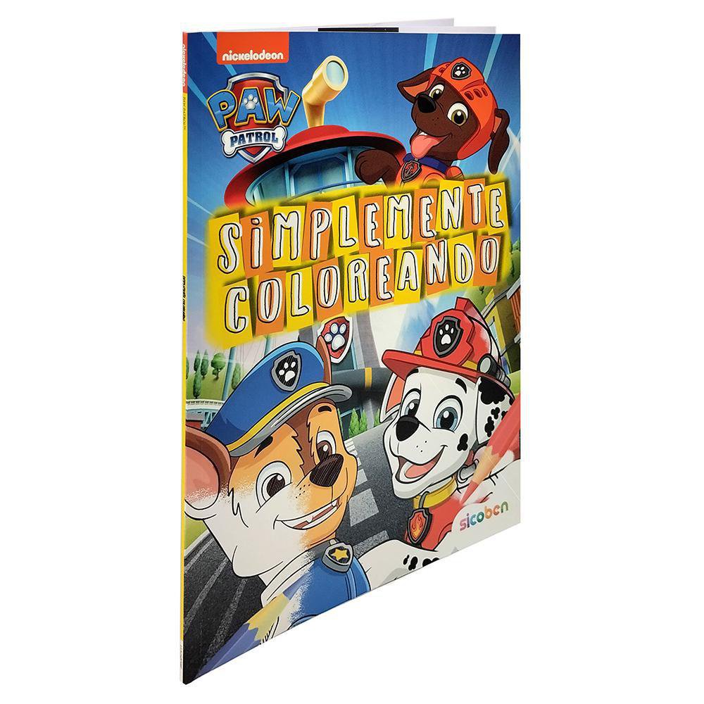 Comprar Libro Sicoben De Colorear - Paw Patrol