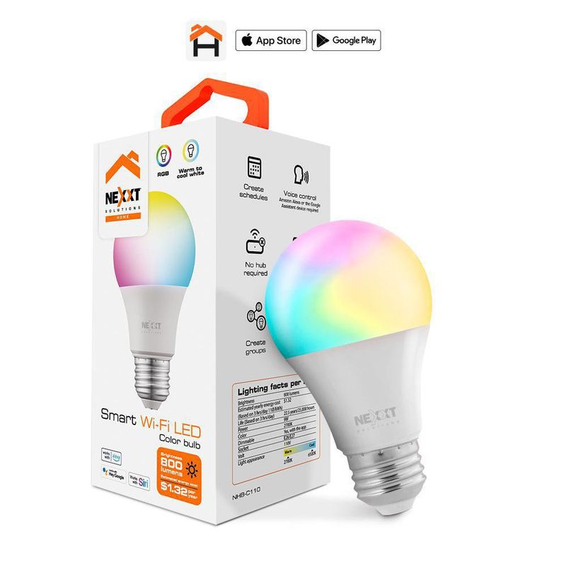 Bombillo LED Bulb Smart RGB - Nexxt