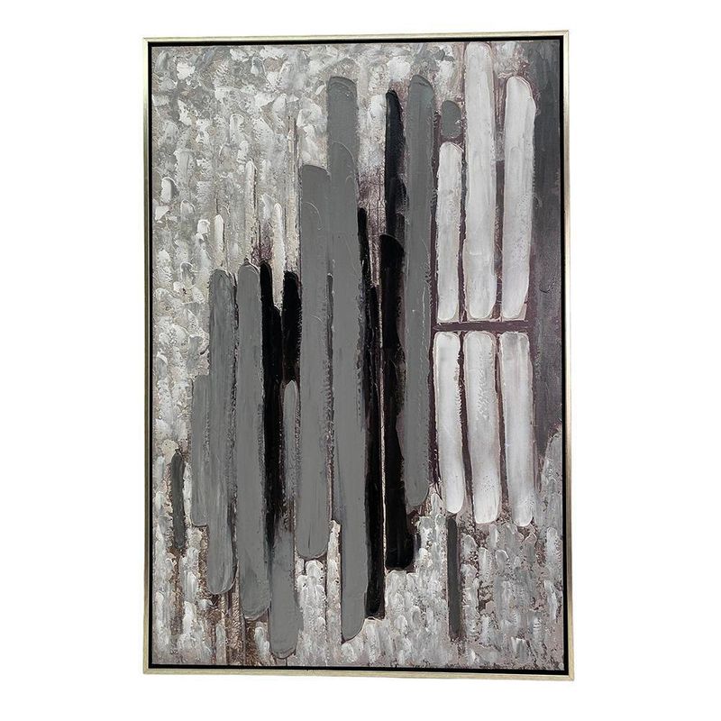 Cuadro Con Escala De Grises 60x3.5x90 Cm - Concepts