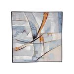 Cuadro En Tonos Celestes 100x3.5x100 Cm - Concepts