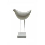 Figura Decorativa Blanca 6.5x25x14.9 Cm - Casa Bella
