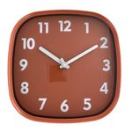 Reloj De Pared Naranja 29.7x4.7x29.7 Cm - Concepts