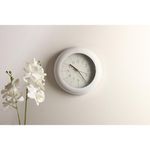 Reloj De Pared Blanco Redondo 24.5x5.7x24.5 Cm - Concepts