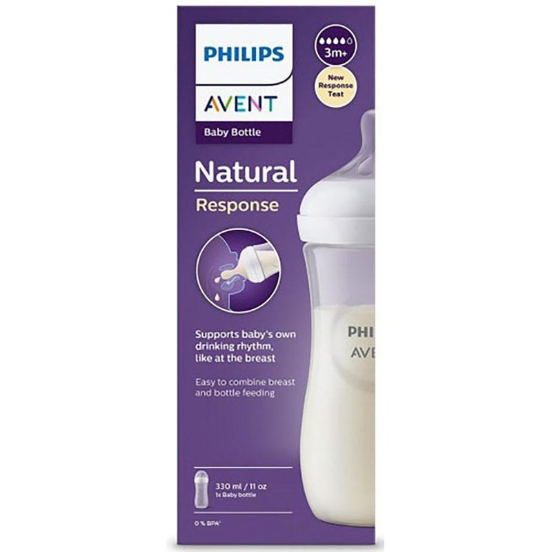 Biberón Natural Response 3.0 11 Oz - Avent